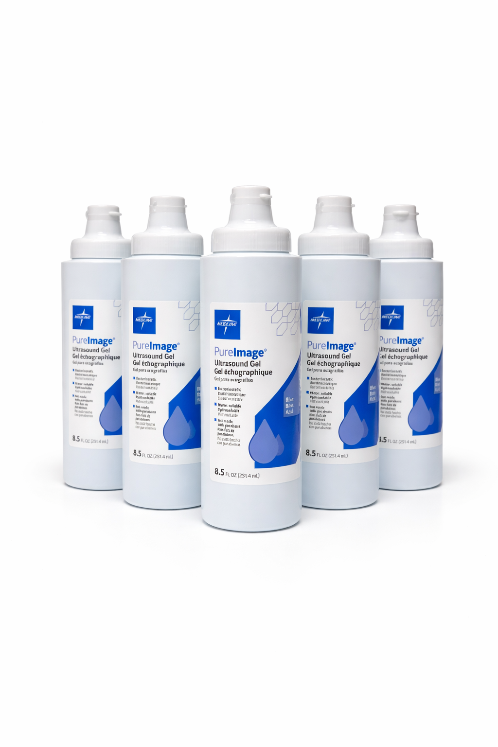 Ultrasound Conductive Gel-Pkg of 5 Bottles