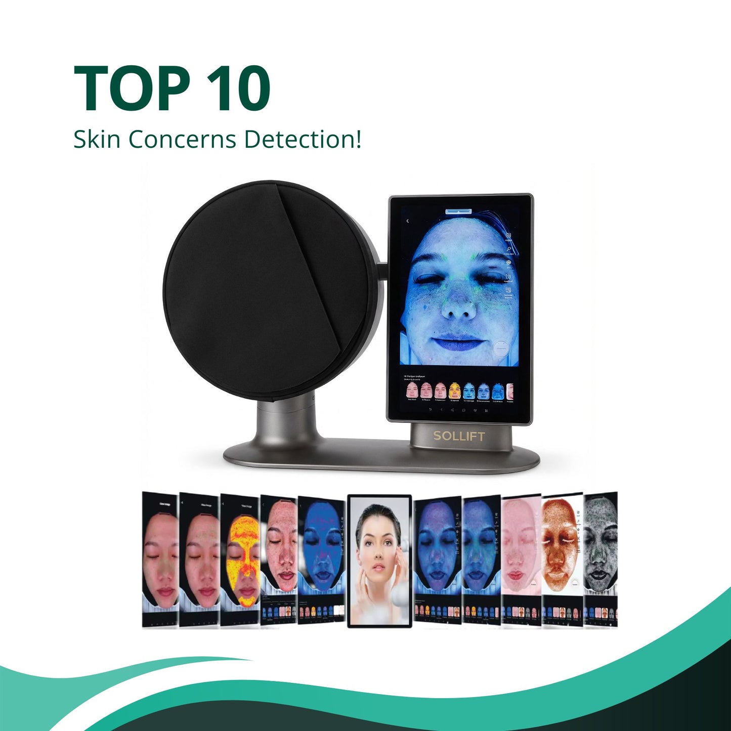 Spectra Skin Analyzer – Advanced AI Facial Imaging System