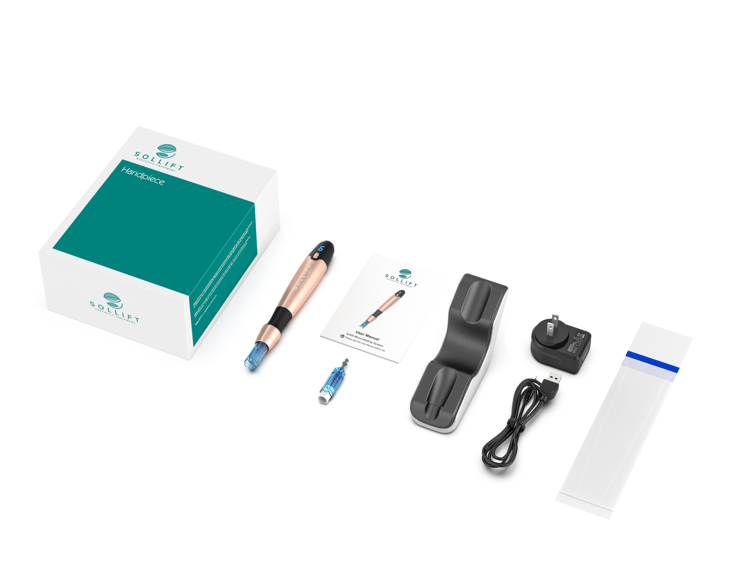 Velvet Microneedling Pen (FDA-Cleared medical grade - CE and Health Canada Approved)